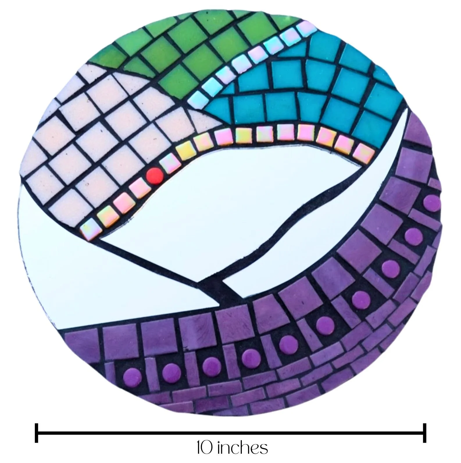 Landscape Mosaic Wall Art - Mi Tierra 3 — Lys Santamaria
